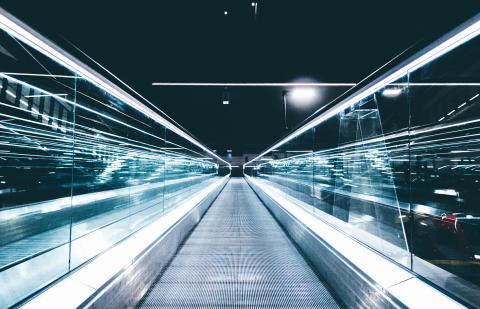 Photo of a futuristic bridge representing the future - in relation to The Hidden Markets blog The Future of Marketing Jobs